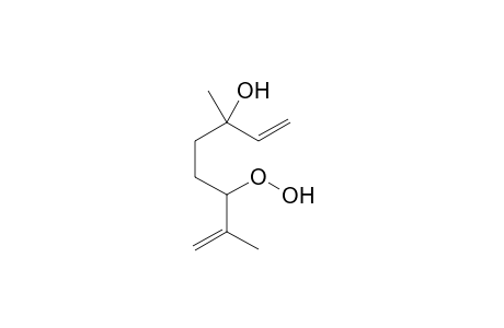 6-hydroperoxy-3,7-dimethylocta-1,7-dien-3-ol