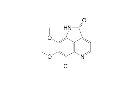 6-Chloro-1,2-dihydro-7,8-dimethoxy-2-oxopyrrolo[4,3,2-de]quinoline
