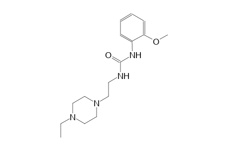 urea, N-[2-(4-ethyl-1-piperazinyl)ethyl]-N'-(2-methoxyphenyl)-