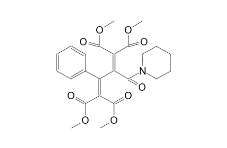 Tetramethyl 2-Phenyl-3-(piperidinyl-1-carbonyl)buta-1,3-diene-1,1,4,4-tetracarboxylate