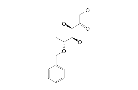 5-O-Benzyl-6-deoxy-D-fructose