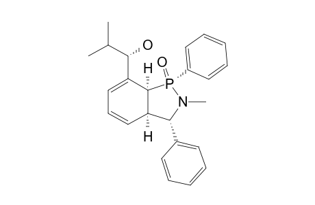 (1SR,3SR,3ARS,7ASR,13SR)-2,3,3A,7A-TETRAHYDRO-7-(1-HYDROXY-2-METHYLPROPYL)-2-METHYL-1,3-DIPHENYLBENZO-[C]-[1,2]-AZAPHOSPHOLE-1-OXIDE