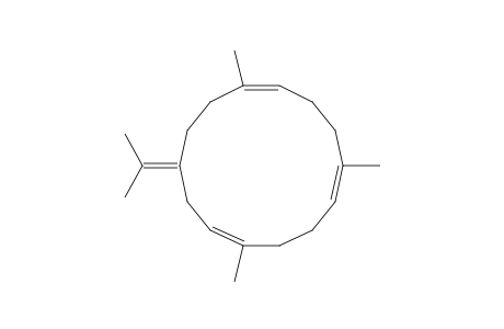 1,5,9-Cyclotetradecatriene, 1,5,9-trimethyl-12-(1-methylethylidene)-, (Z,Z,Z)-