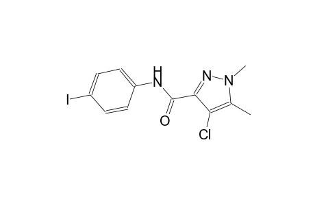 4-chloro-N-(4-iodophenyl)-1,5-dimethyl-1H-pyrazole-3-carboxamide