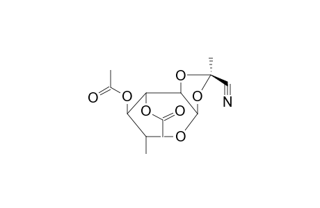 3,4-DI-O-ACETYL-6-DEOXY-1,2-O-EXO-CYANOETHYLIDENE-ALPHA-D-GLUCOPYRANOSE