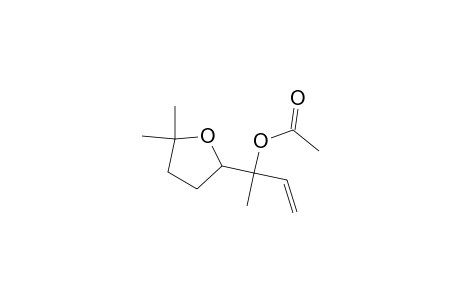 2-(2-Acetoxy-3-buten-2-yl)-5,5-dimethyltetrahydrofuran