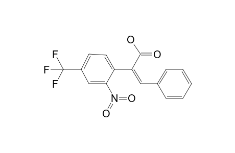 .alpha.-[2-Nitro-4-trifluoromethylphenyl]cinnamic acid