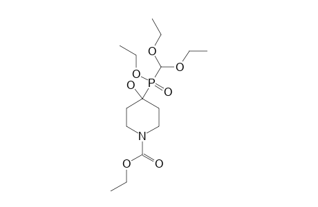 ETHYL_(DIETHOXYMETHYL)-(N-ETHOXYCARBONYL-4-HYDROXYPIPERIDIN-4-YL)-PHOSPHINATE