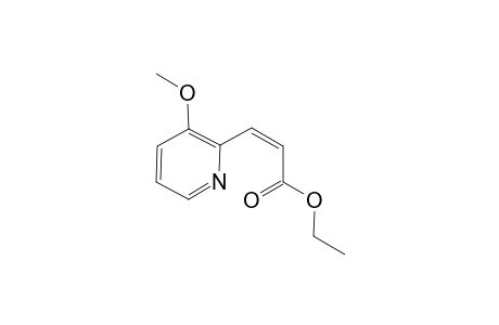 (Z)-Ethyl 3-(3-methoxypyridin-2-yl)acrylate