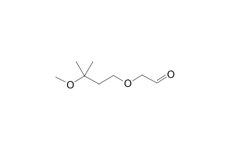 2-(3-methoxy-3-methylbutoxy)ethanal