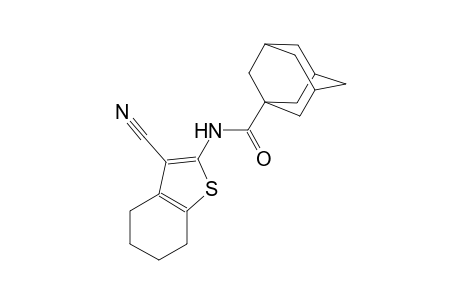 N-(3-cyano-4,5,6,7-tetrahydro-1-benzothien-2-yl)-1-adamantanecarboxamide