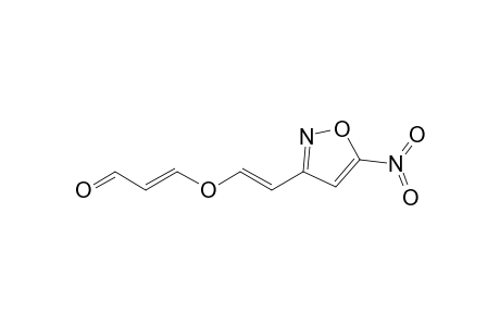 3-{2-[3-Oxo-(E)-propenyloxy](E)-vinyl}-5-nitroisooxazole