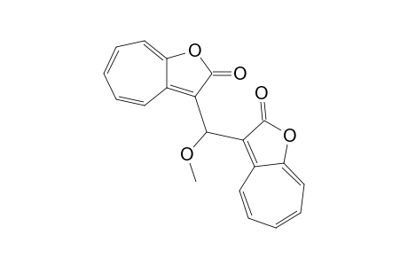 Bis(2-oxo-2H-cyclohepta[b]furan-3-yl)methoxymethane