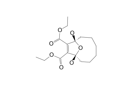 (2R*,5S*)-(+/-)-2,5-DIHYDRO-2,5-DIHYDROXY-2,5-HEXANOFURAN-3,4-DICARBOXYLIC-ACID-DIETHYLESTER