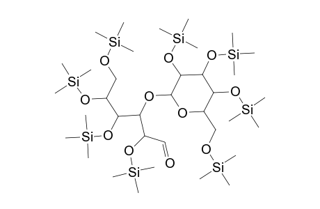 d-Glucose, 6-O-[2,3,4,6-tetrakis-O-(trimethylsilyl)-.beta.-d-glucopyranosyl]-2,3,4,5-tetrakis-O-(trimethylsilyl)-