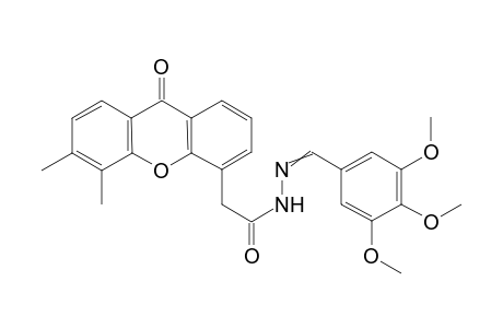 N'-(3,4,5-trimethoxybenzyl)-2-(5,6-dimethylxanthone-4-yl)-acetylhydrazine