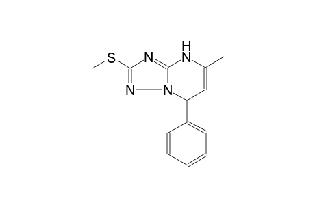 [1,2,4]triazolo[1,5-a]pyrimidine, 4,7-dihydro-5-methyl-2-(methylthio)-7-phenyl-