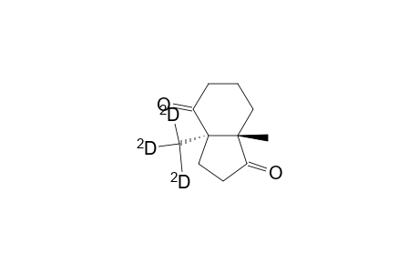trans-1-Methyl-D3-6-methylbicyclo[4.3.0]nona-2,7-dione