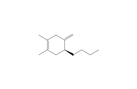 (S)-4-butyl-1,2-dimethyl-5-methylenecyclohex-1-ene