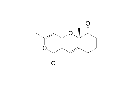 TRANS-3,5A-DIMETHYL-6-HYDROXY-1H,7H-5A,6,8,9-TETRAHYDRO-1-OXOPYRANO-[4.3-B]-[1]-BENZOPYRAN