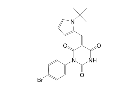 (5Z)-1-(4-bromophenyl)-5-[(1-tert-butyl-1H-pyrrol-2-yl)methylene]-2,4,6(1H,3H,5H)-pyrimidinetrione