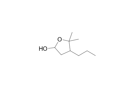 5,5-Dimethyl-4-propyltetrahydrofuran-2-ol