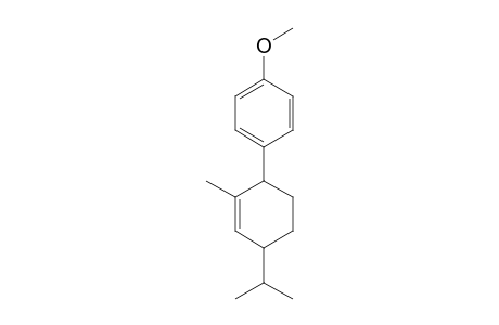 1-ISOPROPYL-4-(4'-METHOXYPHENYL)-3-METHYL-CYCLOHEX-2-EN-1-YL-CATION