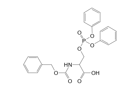 Na-(benzyloxycarbonyl)-O-(diphenylphosphono)serine