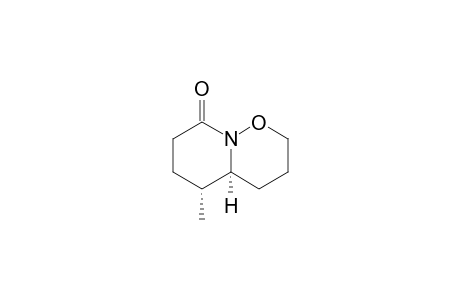 (4aS,5R)-5-Methyl-2,3,4,4a,6,7-hexahydropyrido[1,2-b][1,2]oxazin-8(2H)-one