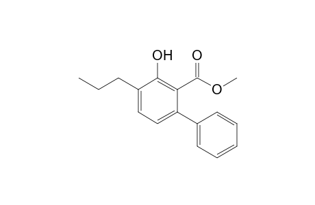 3-Hydroxy-4-propylbiphenyl-2-carboxylic Acid Methyl Ester