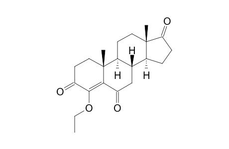 (8R,9S,10R,13S,14S)-4-ethoxy-10,13-dimethyl-1,2,7,8,9,11,12,14,15,16-decahydrocyclopenta[a]phenanthrene-3,6,17-trione