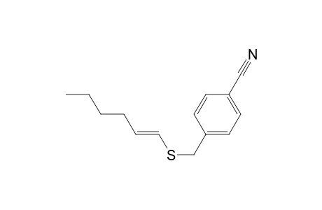 4-[[(E)-hex-1-enyl]sulfanylmethyl]benzenecarbonitrile