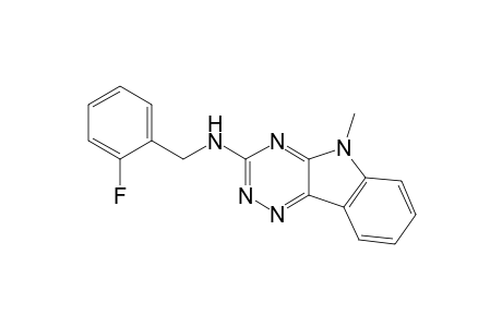 (2-fluorobenzyl)-(5-methyl-[1,2,4]triazin[5,6-b]indol-3-yl)amine
