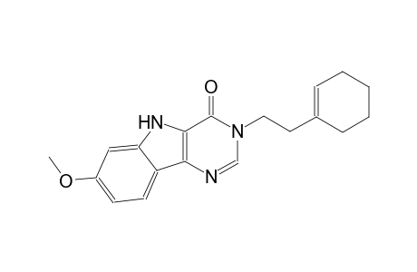 3-[2-(1-cyclohexen-1-yl)ethyl]-7-methoxy-3,5-dihydro-4H-pyrimido[5,4-b]indol-4-one