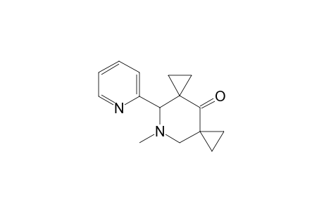 5-Methyl-4-(pyrid-2'-yl)-5-azatrispiro[2.1.2.3(3)]decan-10-one