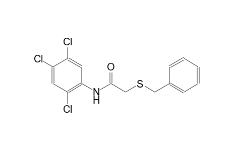 2-(benzylsulfanyl)-N-(2,4,5-trichlorophenyl)acetamide