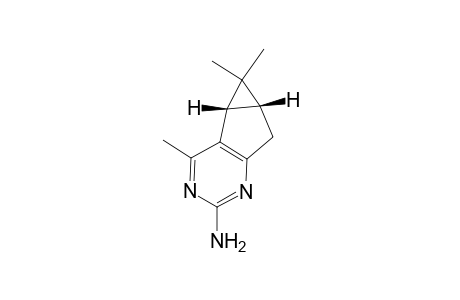 (1aS,6aR)-1,1,2-Trimethyl-1,1a,6,6a-tetrahydro-3,5-diaza-cyclopropa[a]inden-4-ylamine