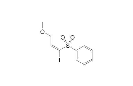 (E)-1-Iodo-1-phenylsulfonyl-3-methoxy-1-propene