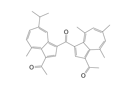 1-{3-[(3-acetyl-7-isopropyl-4-methylazulen-1-yl)carbonyl]-4,6,8-trimethylazulen-1-yl}ethanone