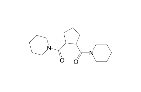 Cyclopentane-1,2-dicarboxylic acid dipiperidide