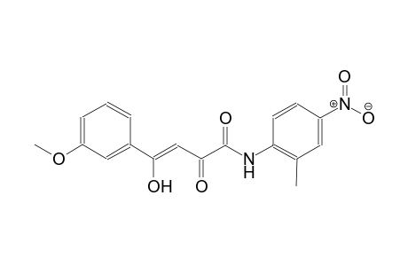 (3Z)-4-hydroxy-4-(3-methoxyphenyl)-N-(2-methyl-4-nitrophenyl)-2-oxo-3-butenamide