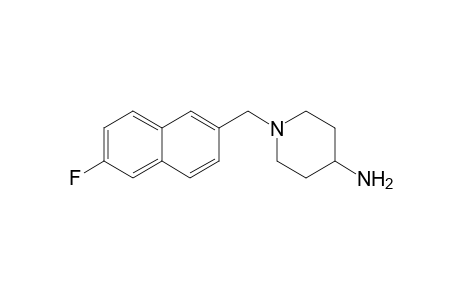 1-[(6-Fluoro-2-naphthyl)methyl]-4-piperidinamine