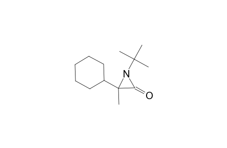 2-Aziridinone, 1-tert-butyl-3-cyclohexyl-3-methyl-