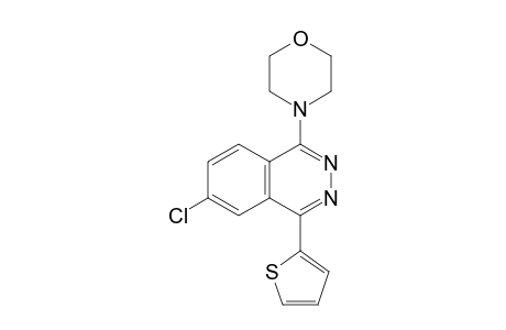 4-[6-Chloro-4-(thiophen-2-yl)phthalazin-1-yl]morpholine