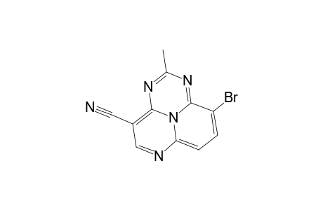 1,3,6,9b-Tetraazaphenalene-4-carbonitrile, 9-bromo-2-methyl-