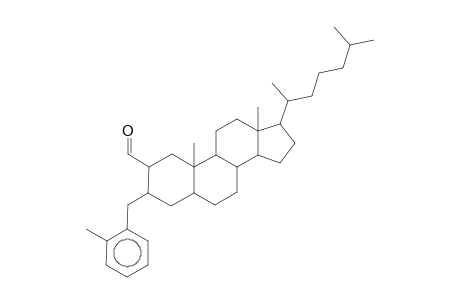 17-(1,5-Dimethylhexyl)-10,13-dimethyl-3-(2-methylbenzylidene)hexadecahydrocyclopenta[a]phenanthrene-2-carboxaldehyde