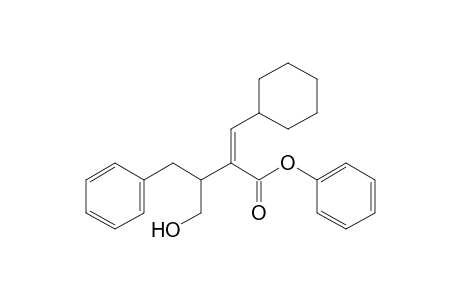 Phenyl (Z)-3-cyclohexyl-2-[(1-hydroxy1-methyl-2-phenyl)ethyl]propenoate