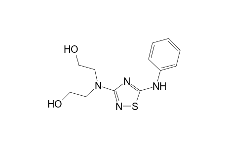 5-Anilino-3-[bis(2'-hydroxyethy)amino]-1,2,4-thiadiazole