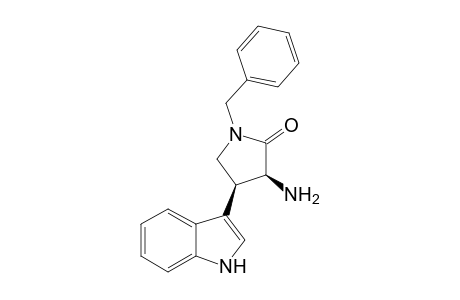 (cis)-3-Amino-1-benzyll-1H-indol-3'-yl)pyrrolidine-2-one