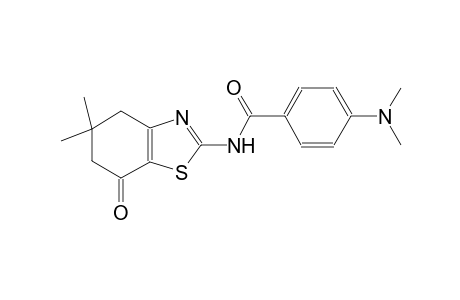 benzamide, 4-(dimethylamino)-N-(4,5,6,7-tetrahydro-5,5-dimethyl-7-oxo-2-benzothiazolyl)-